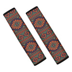 Retro Tribal Navajo Pattern Print Car Seat Belt Covers