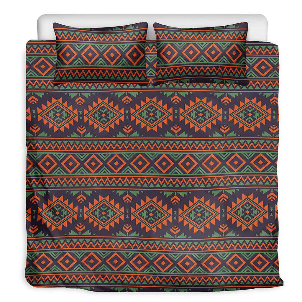 Retro Tribal Navajo Pattern Print Duvet Cover Bedding Set