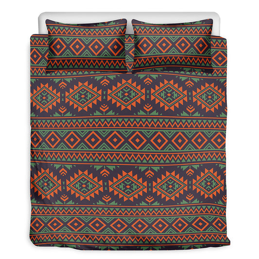 Retro Tribal Navajo Pattern Print Duvet Cover Bedding Set