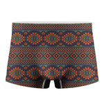 Retro Tribal Navajo Pattern Print Men's Boxer Briefs