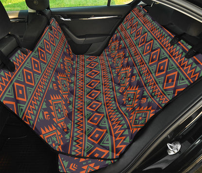 Retro Tribal Navajo Pattern Print Pet Car Back Seat Cover