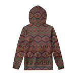 Retro Tribal Navajo Pattern Print Pullover Hoodie