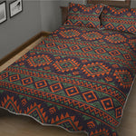 Retro Tribal Navajo Pattern Print Quilt Bed Set