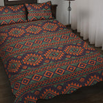 Retro Tribal Navajo Pattern Print Quilt Bed Set