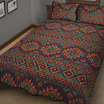 Retro Tribal Navajo Pattern Print Quilt Bed Set