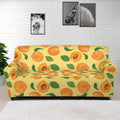 Ripe Apricot Fruit Pattern Print Sofa Cover