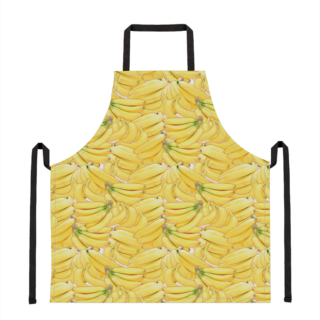 Ripe Banana Pattern Print Apron