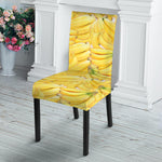 Ripe Banana Pattern Print Dining Chair Slipcover