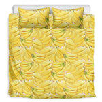 Ripe Banana Pattern Print Duvet Cover Bedding Set