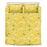 Ripe Banana Pattern Print Duvet Cover Bedding Set