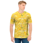 Ripe Banana Pattern Print Men's T-Shirt
