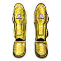 Ripe Banana Pattern Print Muay Thai Shin Guards