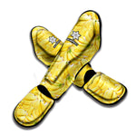 Ripe Banana Pattern Print Muay Thai Shin Guard