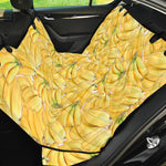 Ripe Banana Pattern Print Pet Car Back Seat Cover