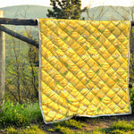 Ripe Banana Pattern Print Quilt
