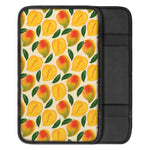 Ripe Mango Fruit Pattern Print Car Center Console Cover