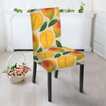 Ripe Mango Fruit Pattern Print Dining Chair Slipcover