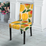Ripe Mango Fruit Pattern Print Dining Chair Slipcover