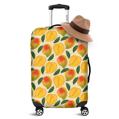 Ripe Mango Fruit Pattern Print Luggage Cover