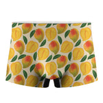 Ripe Mango Fruit Pattern Print Men's Boxer Briefs