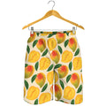 Ripe Mango Fruit Pattern Print Men's Shorts