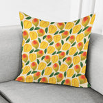 Ripe Mango Fruit Pattern Print Pillow Cover