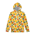 Ripe Mango Fruit Pattern Print Pullover Hoodie