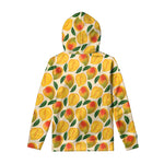 Ripe Mango Fruit Pattern Print Pullover Hoodie