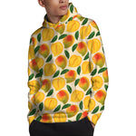 Ripe Mango Fruit Pattern Print Pullover Hoodie