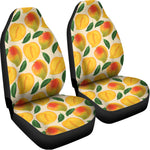 Ripe Mango Fruit Pattern Print Universal Fit Car Seat Covers