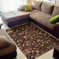 Roasted Coffee Bean Print Floor Mat