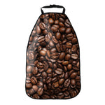 Roasted Coffee Bean Print Car Seat Organizers