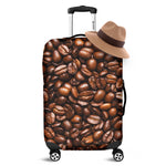 Roasted Coffee Bean Print Luggage Cover