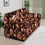 Roasted Coffee Bean Print Sofa Cover
