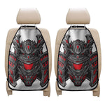 Robot Samurai Mask Print Car Seat Organizers