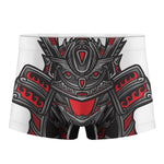 Robot Samurai Mask Print Men's Boxer Briefs