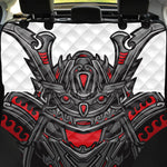 Robot Samurai Mask Print Pet Car Back Seat Cover