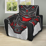 Robot Samurai Mask Print Recliner Protector