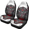 Robot Samurai Mask Print Universal Fit Car Seat Covers