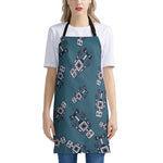 Robot Servant Pattern Print Apron