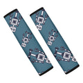 Robot Servant Pattern Print Car Seat Belt Covers