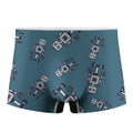 Robot Servant Pattern Print Men's Boxer Briefs