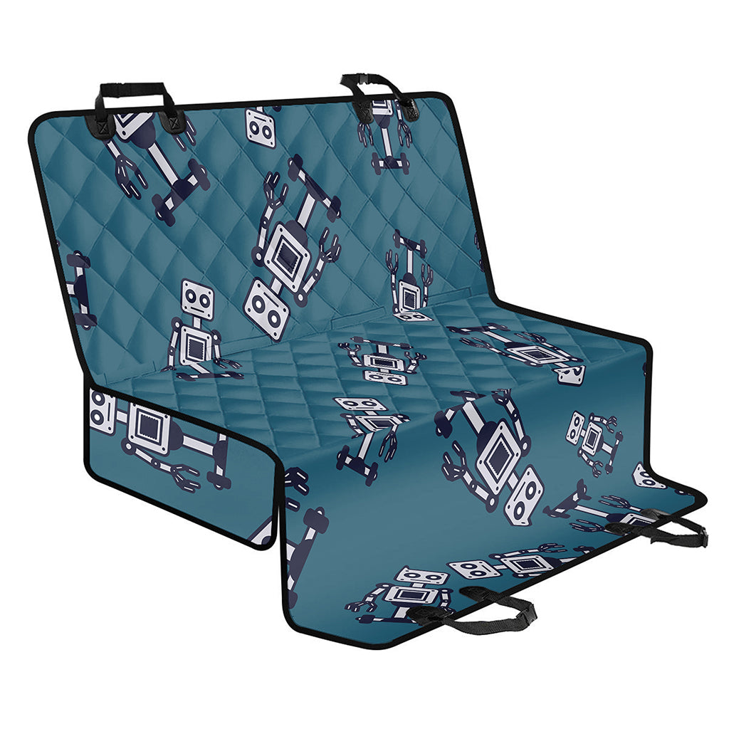Robot Servant Pattern Print Pet Car Back Seat Cover