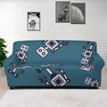 Robot Servant Pattern Print Sofa Cover