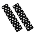 Rock And Roll Hand Sign Pattern Print Car Seat Belt Covers