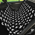 Rock And Roll Hand Sign Pattern Print Pet Car Back Seat Cover