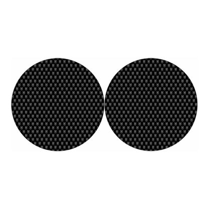Rock And Roll Hand Symbol Pattern Print Car Coasters