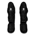 Rock And Roll Hand Symbol Pattern Print Muay Thai Shin Guards
