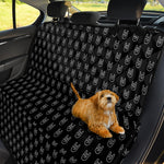 Rock And Roll Hand Symbol Pattern Print Pet Car Back Seat Cover