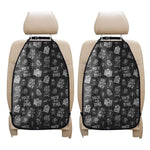 Rock And Roll Music Pattern Print Car Seat Organizers